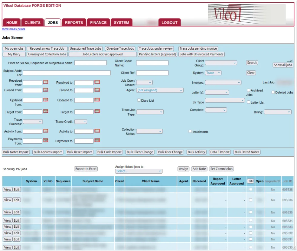 PDFs automatically generated from the same data entered into the website